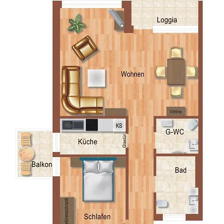 Silbermöwe Apartment *